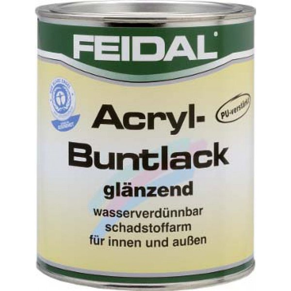 Feidal Acryl Buntlack, wasserverdünnbar, glänzend