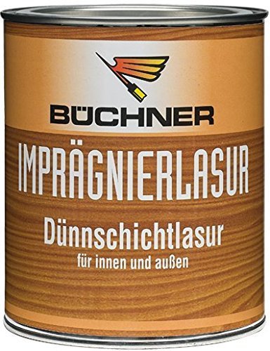 Büchner Imprägnierlasur LH, Farbton Tannengrün, 750 ml