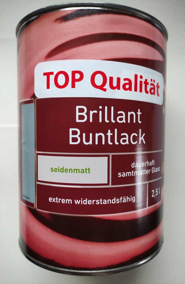 Genius Brillant Buntlack Kunstharzlack 375 ml, seidenmatt